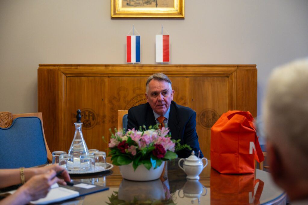 Poznań: Ambasador Królestwa Niderlandów odwiedził miasto