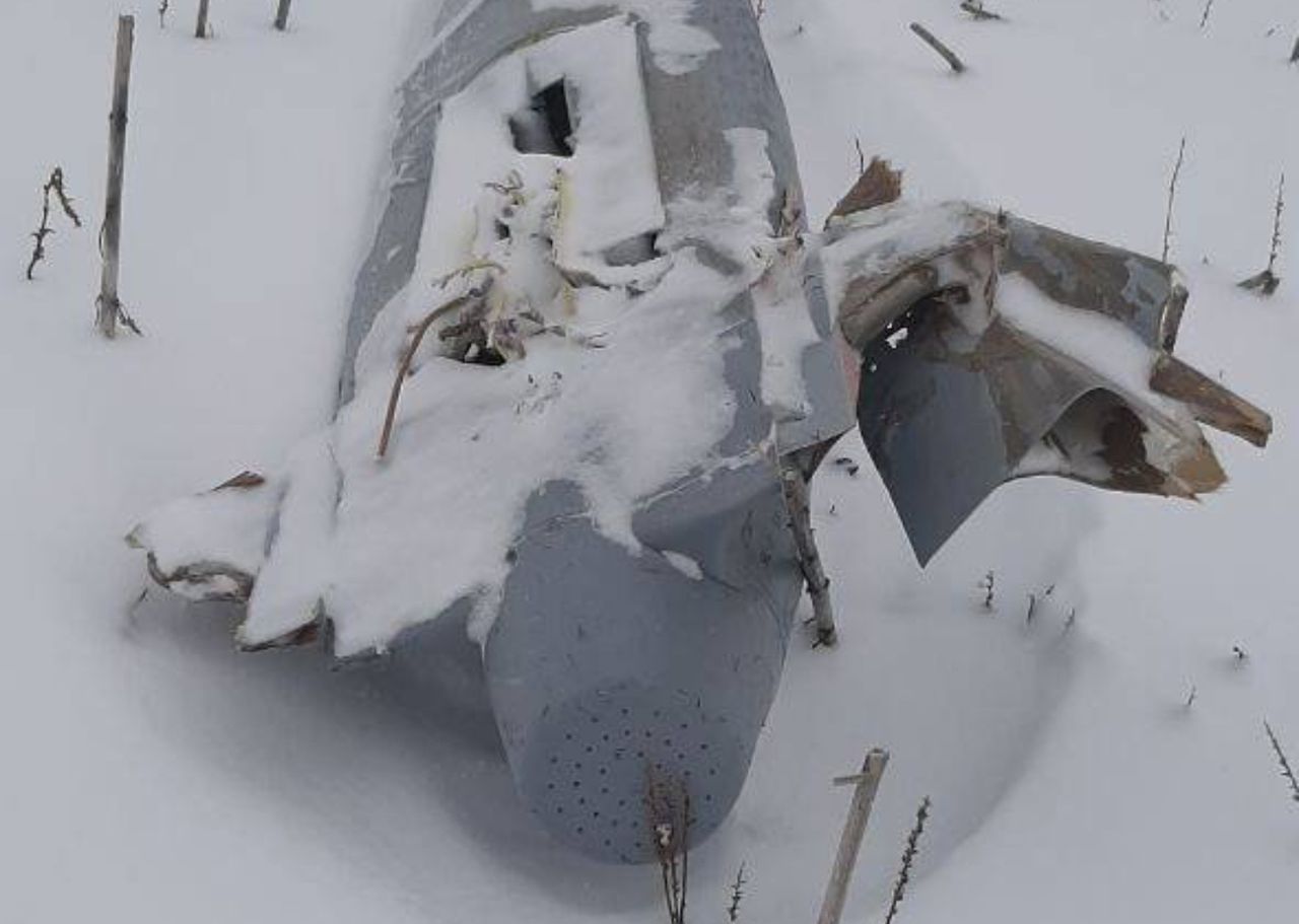 Rakieta Ch-101 znaleziona w Rosji