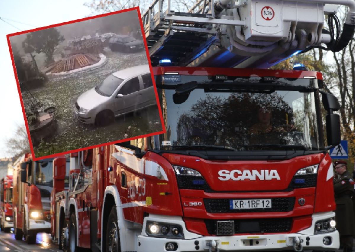 Burze przetoczyły się przez Polskę. Strażacy podali liczby