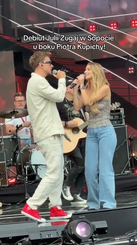 Piotr Kupicha i Julia Żugaj