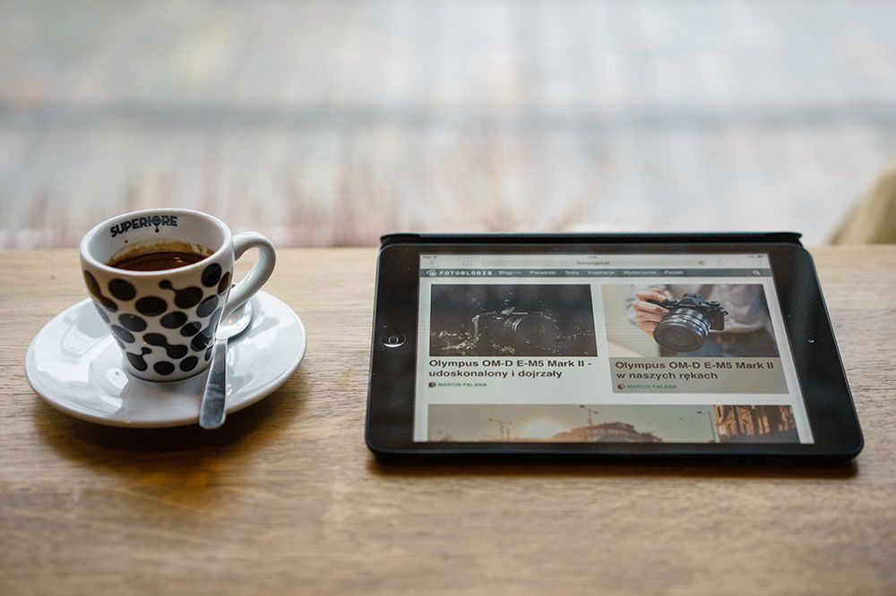 Mój iPad mini, jako codzienne narzędzie pracy przy prowadzeniu Fotoblogia.pl 1