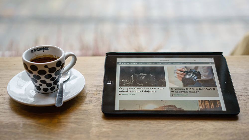 Mój iPad mini, jako codzienne narzędzie pracy przy prowadzeniu Fotoblogia.pl 1