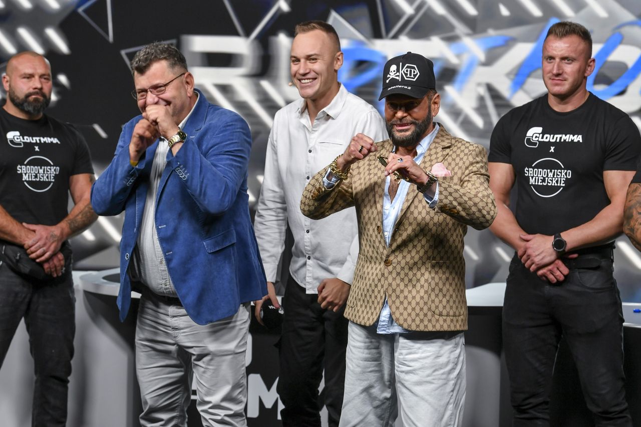 Na zdj.: Zbigniew Stonoga, Fot. AKPA
Krzysztof Rutkowski, CLOUTMMA 6: first meet, MMA, Zbigniew Stonoga, Mateusz Kaniowski, clout mma