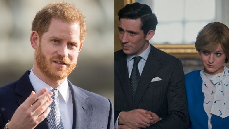 Książę Harry broni "The Crown"