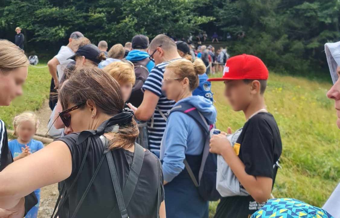 W Pieninach są obecnie tłumy turystów