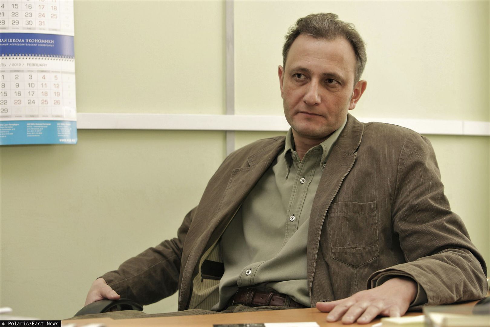 Andriej  Kolesnikow w 2012 r. w Moskwie
