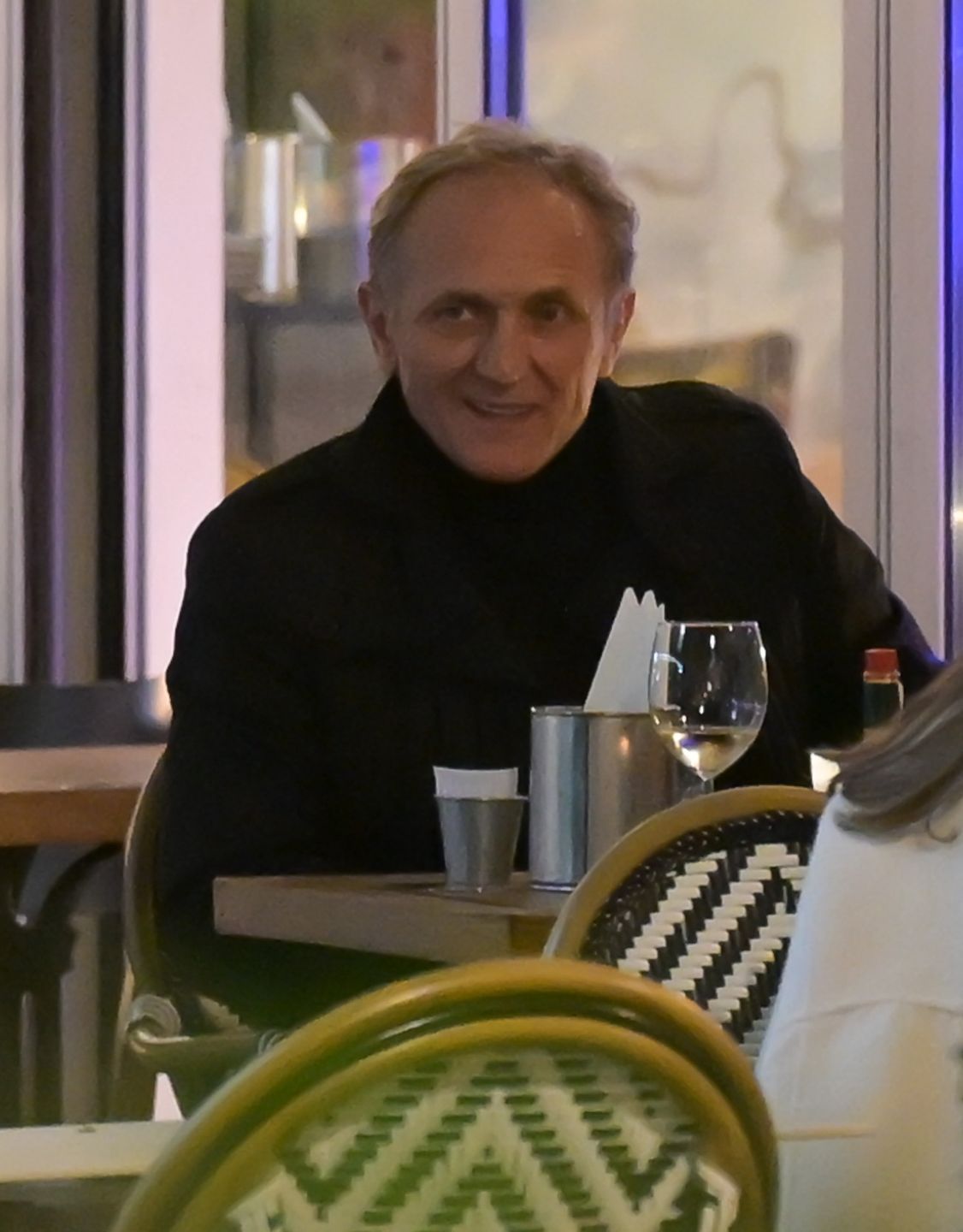 Andrzej Chyra z partnerką
