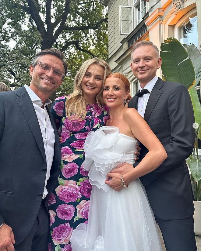 Małgorzata Socha chwali się zdjęciami z drugiego ślubu Katarzyny Zielińskiej