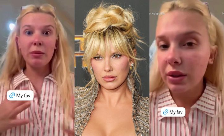 Millie Bobby Brown bez makijażu