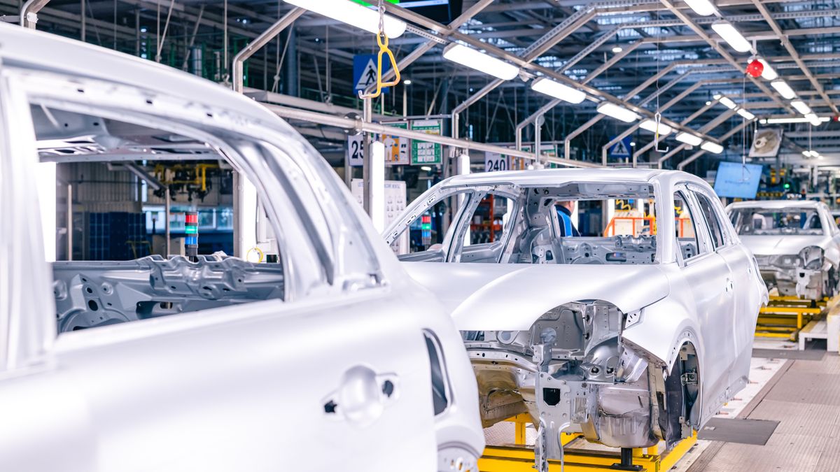 Linia montażowa w Tychach