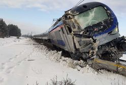 Grajewo. Pociąg Intercity zderzył się z cysterną. Spore utrudnienia