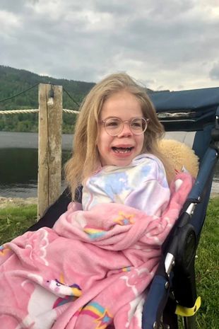 Sophia cierpi z powodu dziecięcej demencji