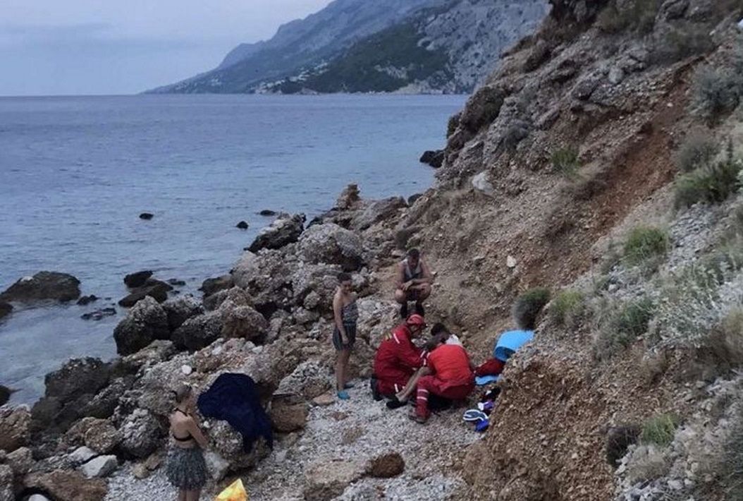 Poważny wypadek w Chorwacji. Turysta z Polski spadł z 12-metrowego klifu