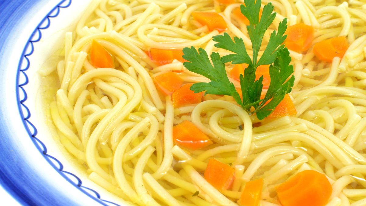 Makaron spaghetti nie nadaje się do rosołu