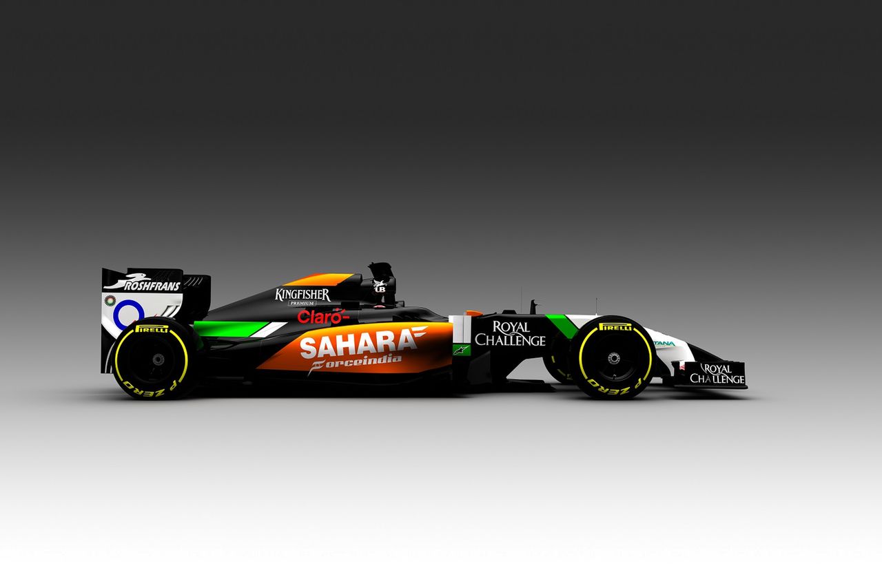 Force India VJM07 - na pierwszy ogień