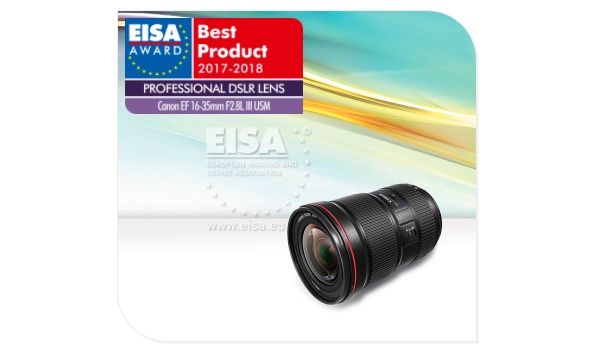 Canon obiektyw EISA 2017-2018