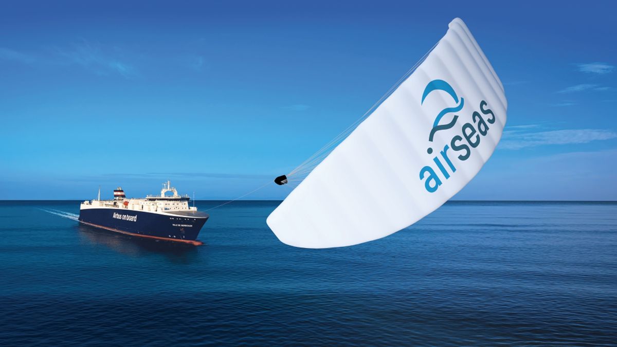 Zautomatyzowany żagiel Seawing