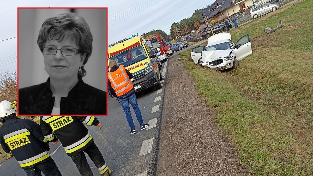 Lucyna Wiśniewska zginęła w wypadku samochodowym.
