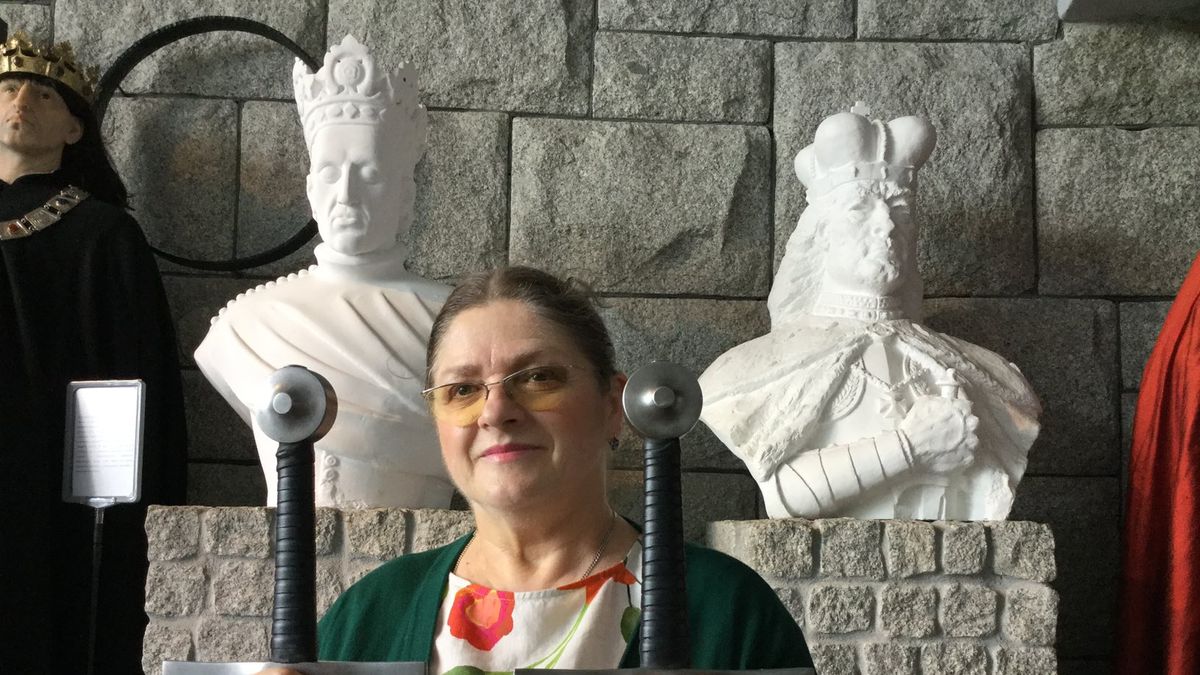 Krystyna Pawłowicz na wakacjach