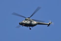 Warszawa. Próbował przepłynąć Wisłę. Policyjny śmigłowiec w akcji poszukiwawczej