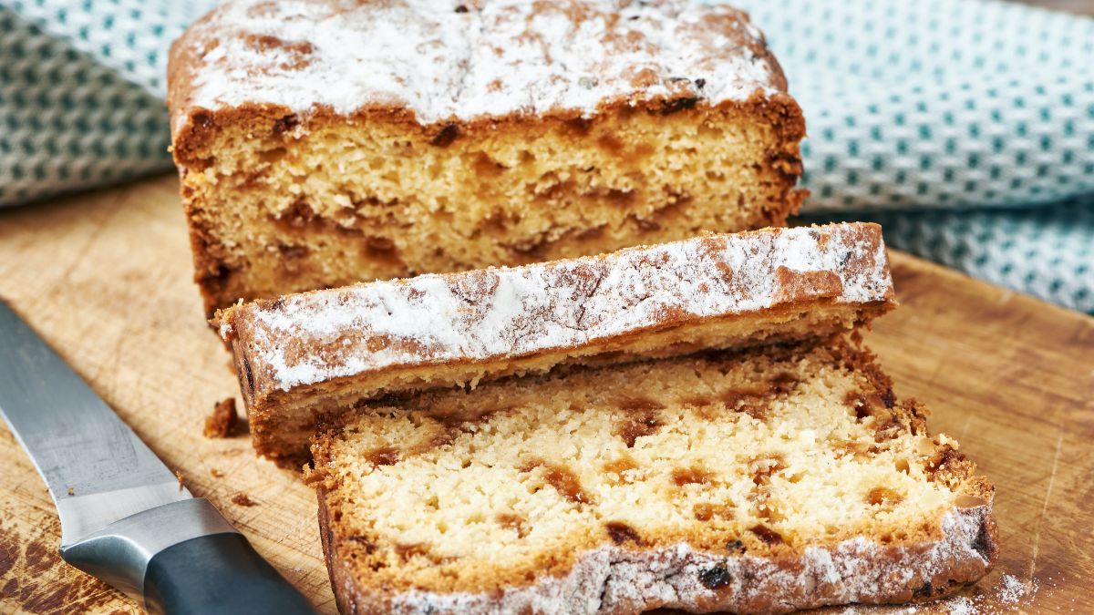 Grenlandzkie ciasto z rodzynkami