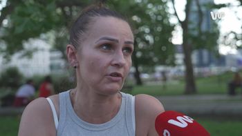 Betonoza bucha żarem. Niemal 60 stopni na ławce w Warszawie