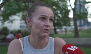 Betonoza bucha żarem. Niemal 60 stopni na ławce w Warszawie