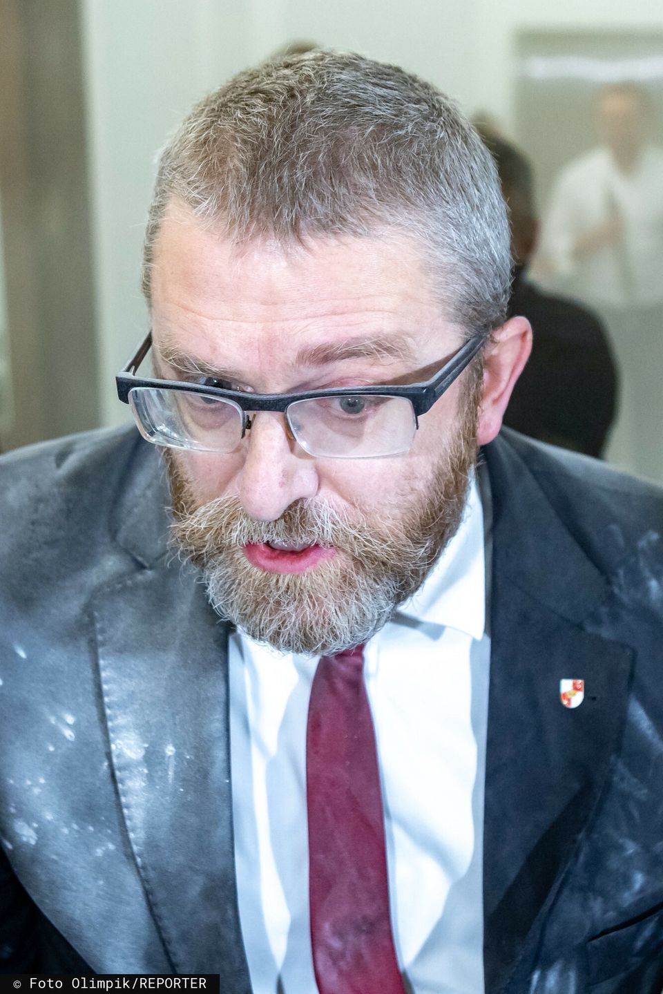 Grzegorz Braun i "afera gaśnicowa"