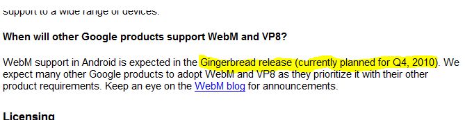 Nowa wersja Androida (Piernik) w 4 kwartale 2010 roku? 2