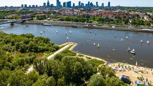 Warszawa: Miejsce o którym nie każdy wie. Z piaskiem i zielenią