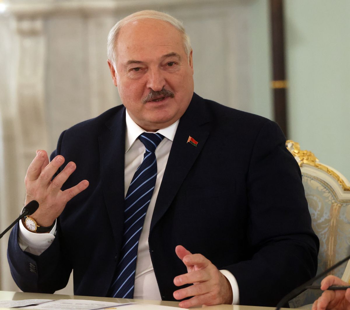 Alaksandr Łukaszenka chwali siłę białoruskiej armii