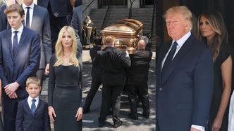 Tak wyglądał pogrzeb Ivany Trump w Nowym Jorku: "Ludzie ją kochali. Była bystra, piękna i miała krzepę" (ZDJĘCIA)