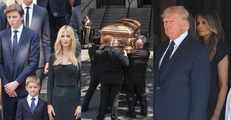 Tak wyglądał pogrzeb Ivany Trump w Nowym Jorku: "Ludzie ją kochali. Była bystra, piękna i miała krzepę" (ZDJĘCIA)