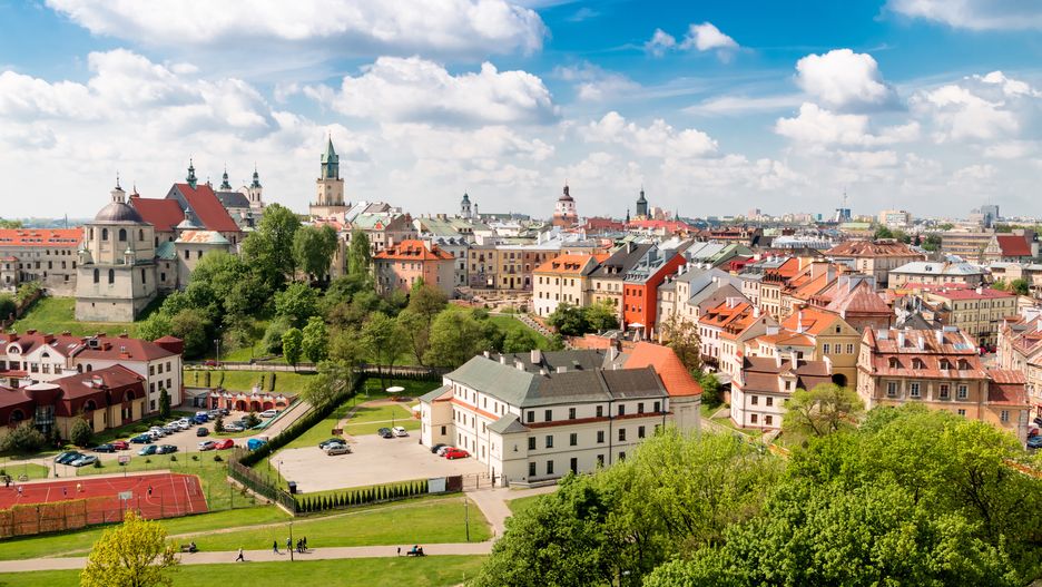 Panorama Starego Miasta w Lublinie
