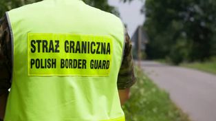 Podkarpackie: 30-latek wszedł na pas drogi granicznej