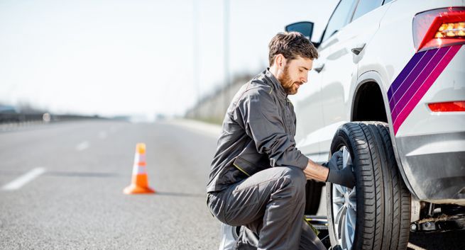 Pękła opona? Jeden telefon i koło wymienione!