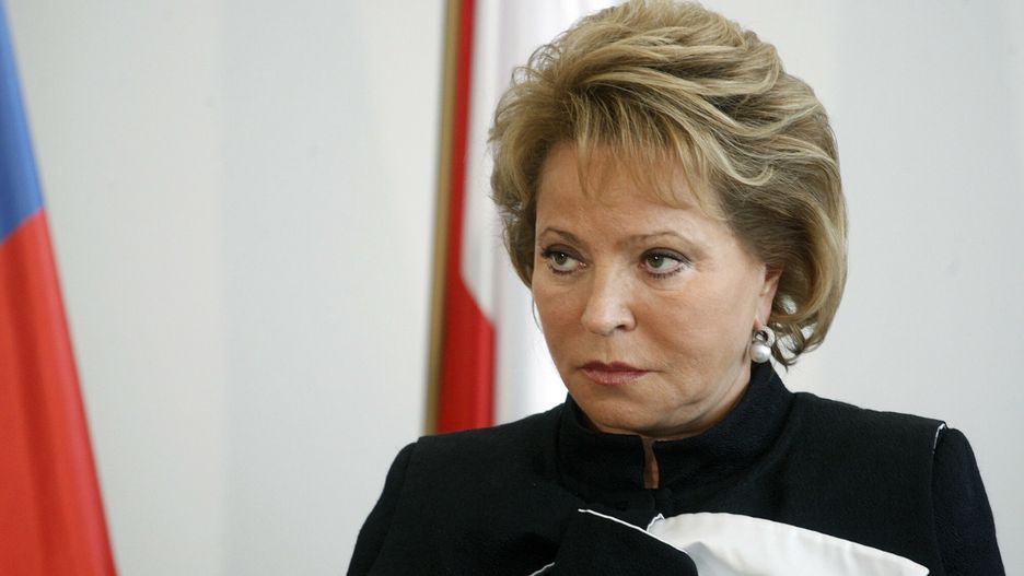 Dzisiaj w Parlamencie22.05.2012 Warszawa , Sejm . Dzisiaj w Parlamencie . Spotkanie Przewodniczacej Rady Federacji Zgromadzenia Federalnego Federacji Rosyjskiej Walentyny Matwijenko z Marszelkiem Senatu Bogdanem Borusewiczem . N/z Walentyna Matwijenko - Przewodniczaca Rady Federacji Zgromadzenia Federalnego Rosji fot Adam Guz/REPORTERAdam Guz/REPORTER