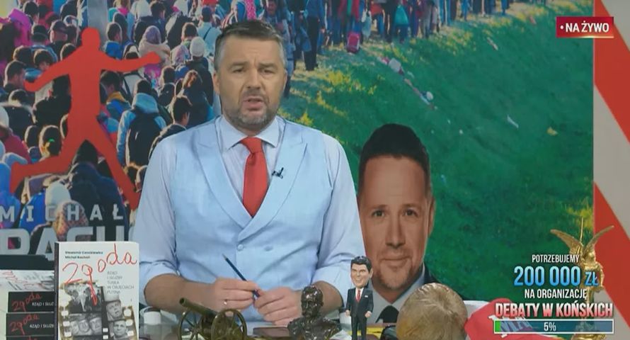 Republika znów apeluje do widzów o wpłaty. Na debatę prezydencką, która może się nie odbyć