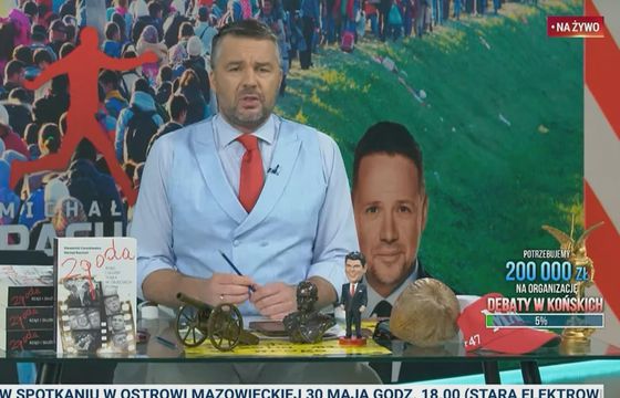Republika znów apeluje do widzów o wpłaty. Na debatę prezydencką, która może się nie odbyć
