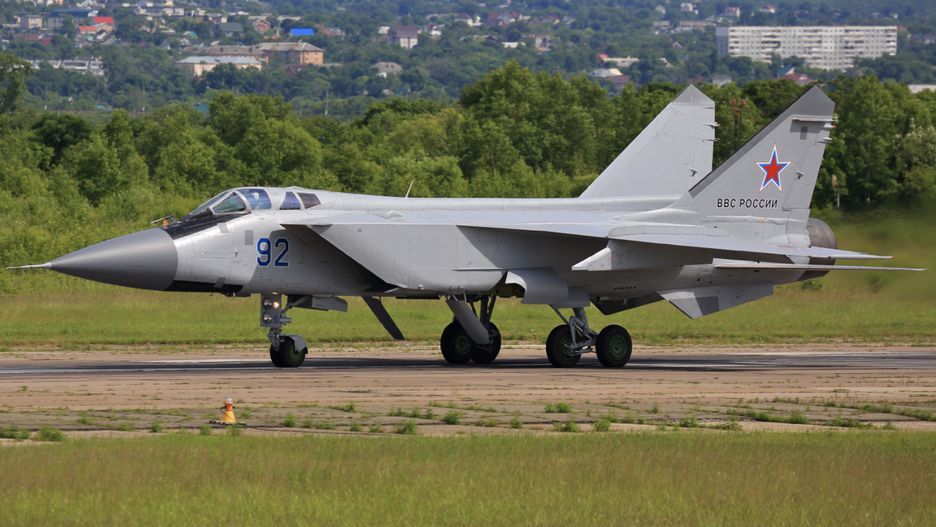 Rosyjski myśliwiec MiG-31