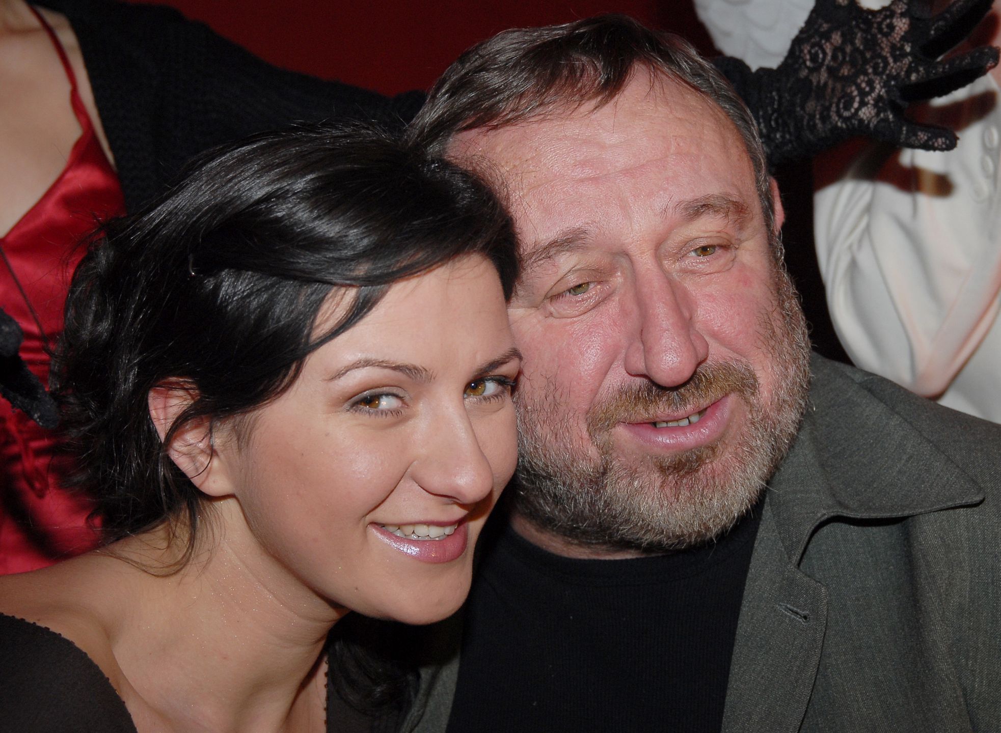 Joanna Drozda z ojcem, Tadeuszem