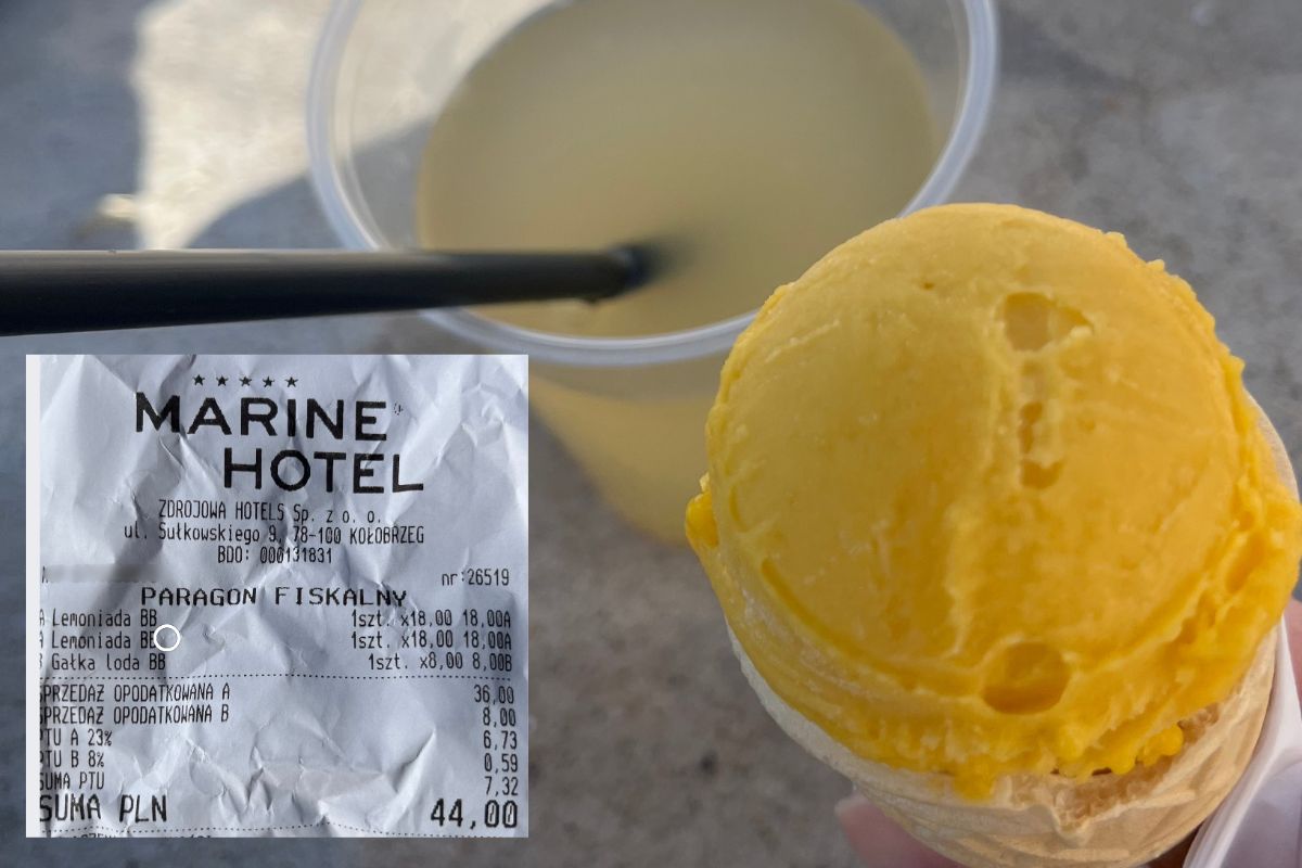 Lody i lemoniada przy kołobrzeskiej plaży