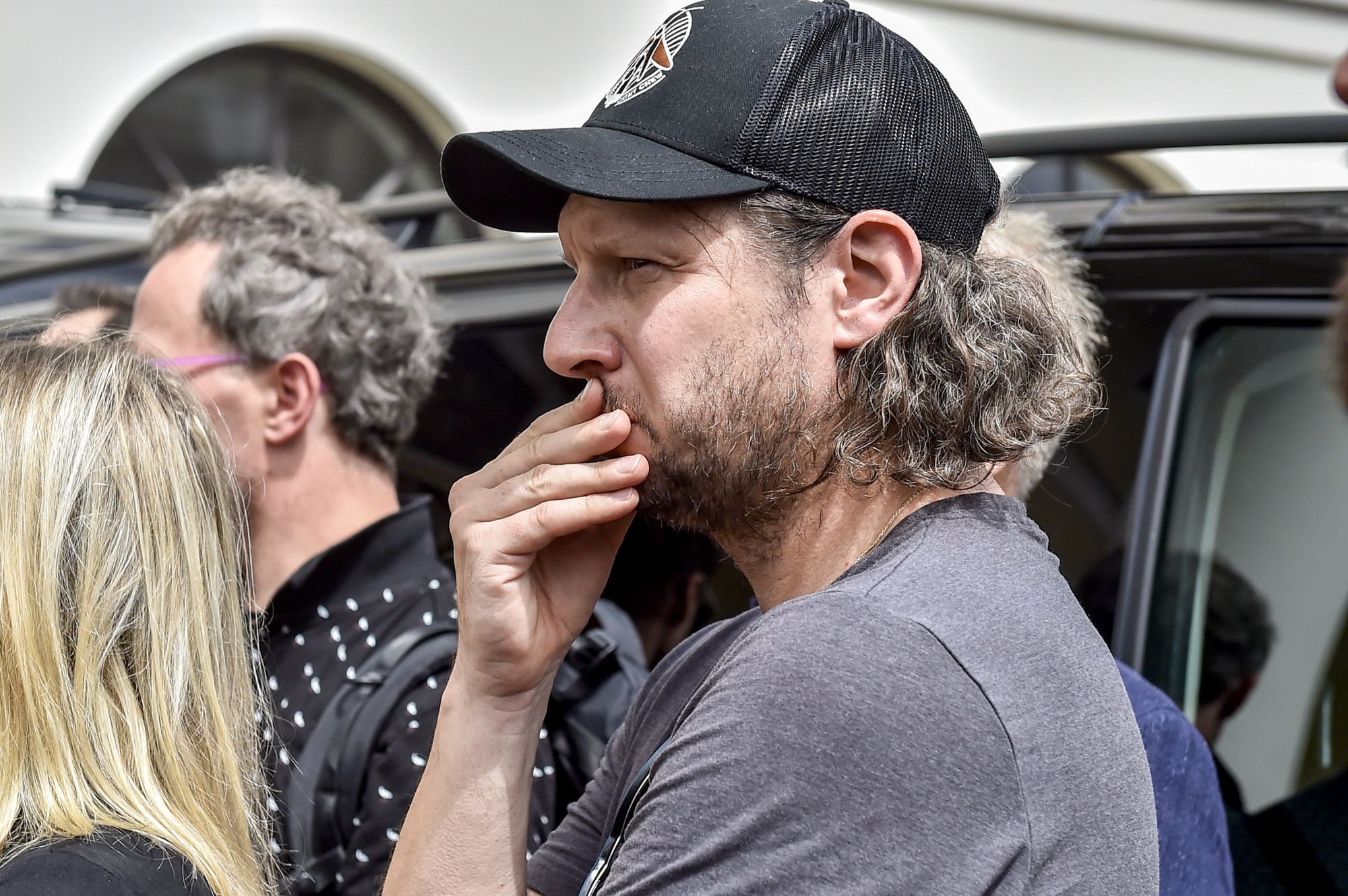 Gwiazdy na pogrzebie Arkadiusza Tomiaka.