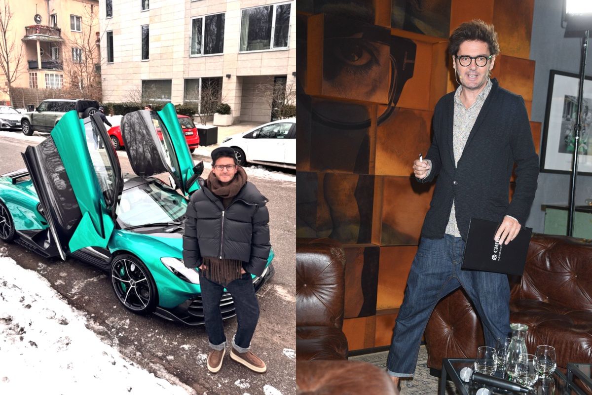 Kuba Wojewódzki pozuje przy LUKSUSOWYM aucie. To nie on jest jego właścicielem