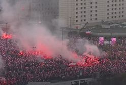 Złamali zakaz na marszu. Trzaskowski komentuje