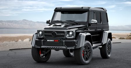 Brabus Mercedes-Benz G500 4x4² - 500 koni w teren