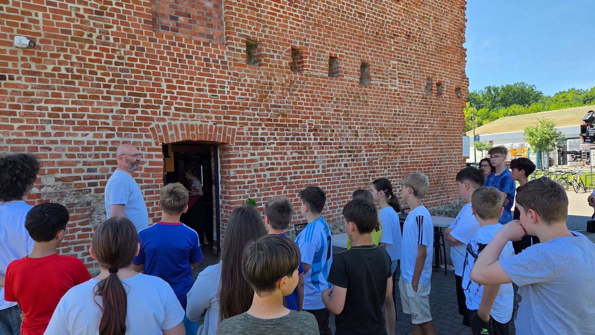 Lekcja historyczna SP 3 w Chodzieży