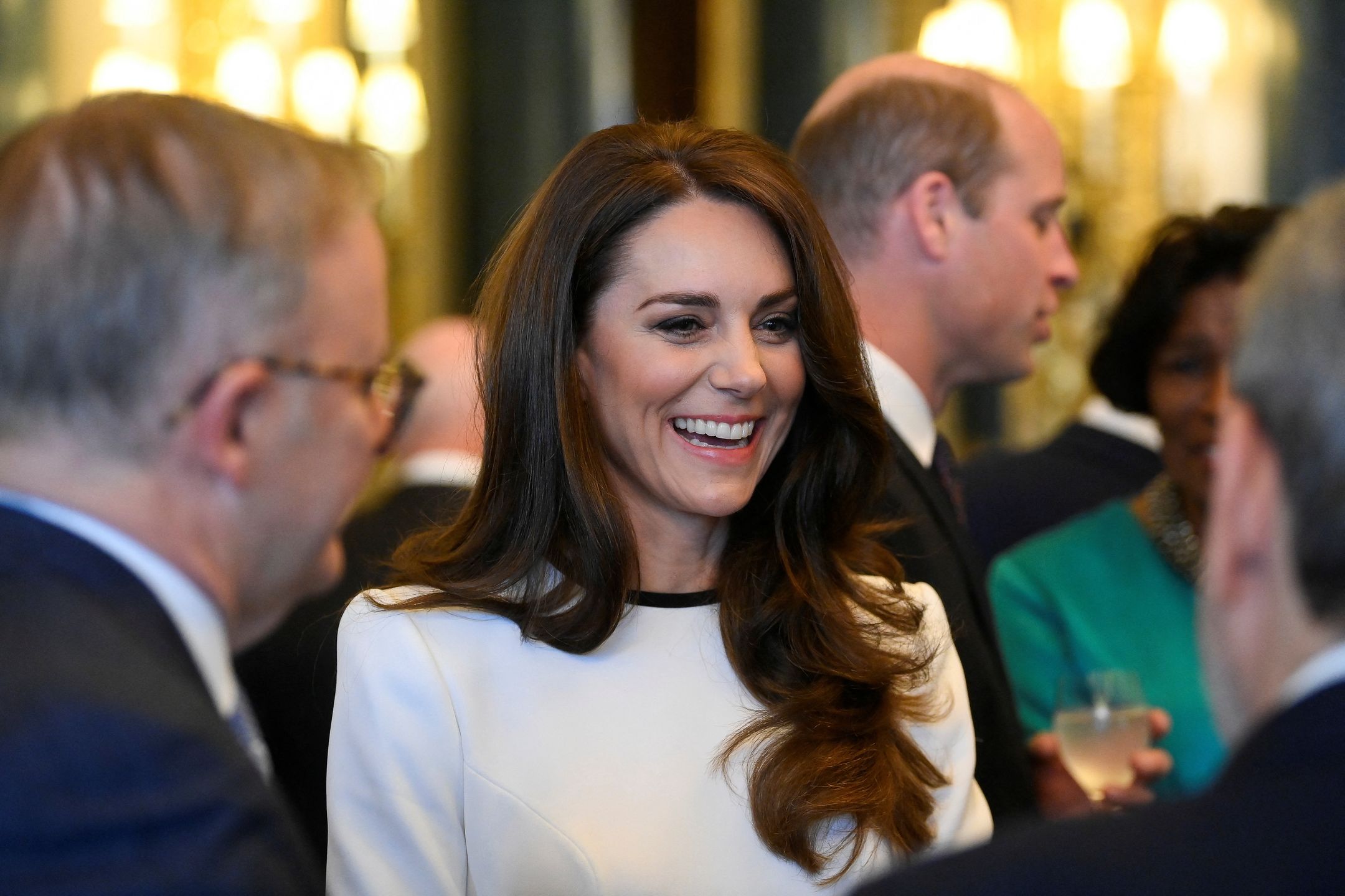 Kate Middleton na lunchu przed koronacją Karola III