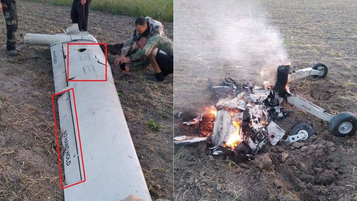 Rosjanie zestrzelili własnego drona 