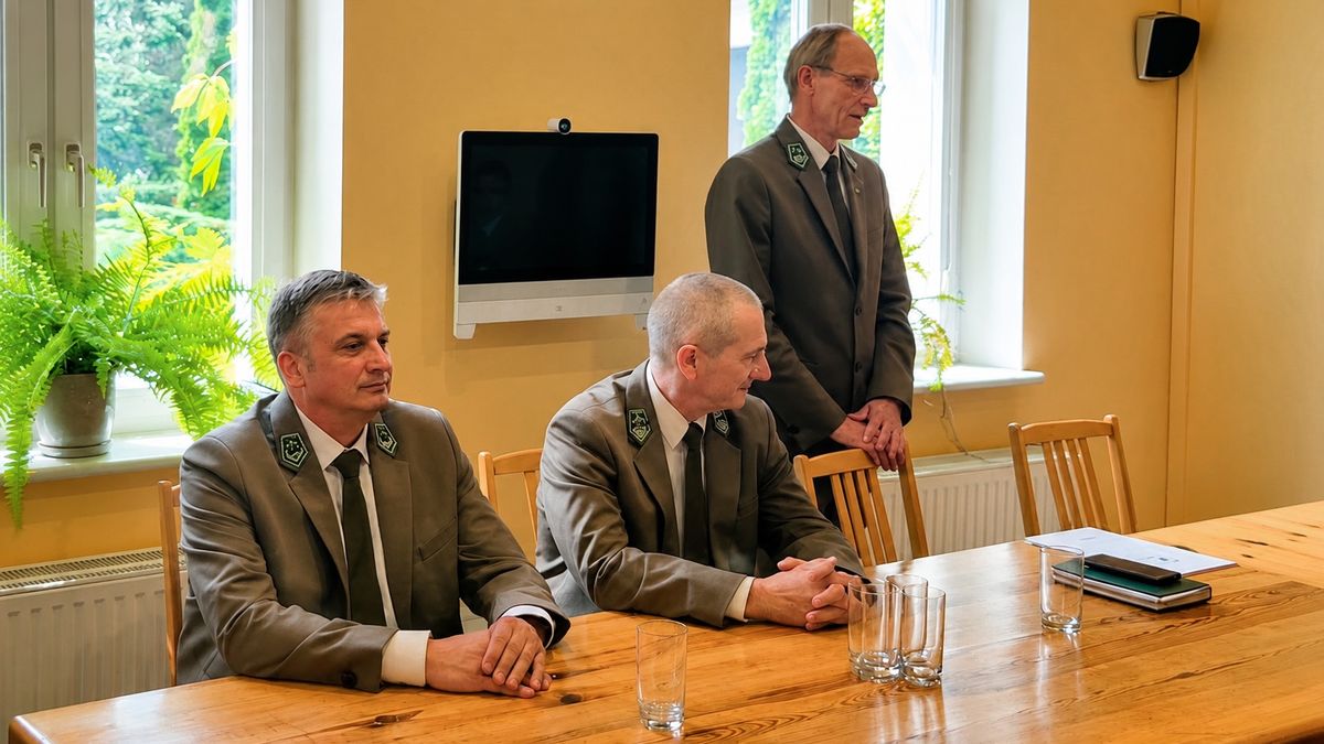Adam Pulit, nowy nadleśniczy Nadleśnictwa Lipka
